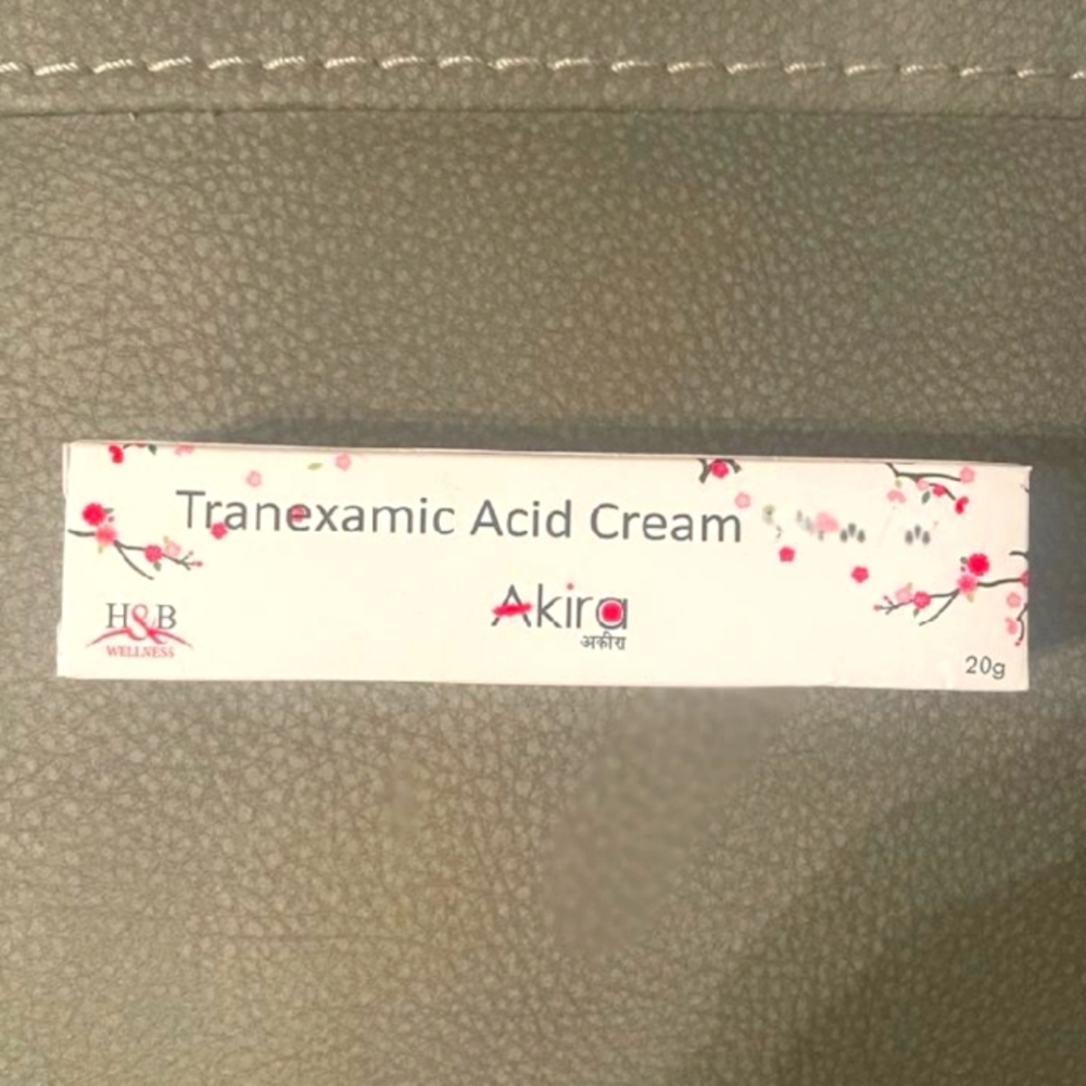 Tranexamic cream